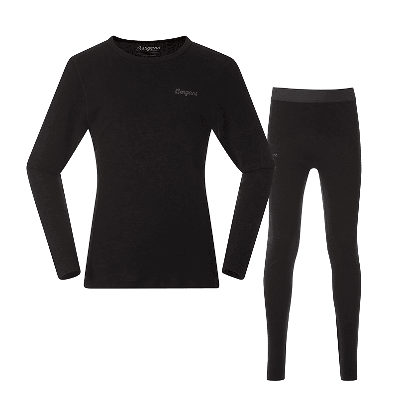 Bergans ALLROUND MERINO BASELAYER SET KIDS/JUNIOR - Underwear at PeakStyle