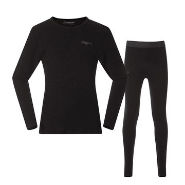 Bergans ALLROUND MERINO BASELAYER SET KIDS/JUNIOR - Underwear at PeakStyle