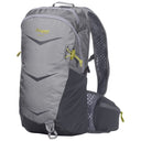 Bergans DRIV M 12 - Solid Light Grey - Solid Dark Grey - Green Oasis 12l Rucksäcke - PeakStyle