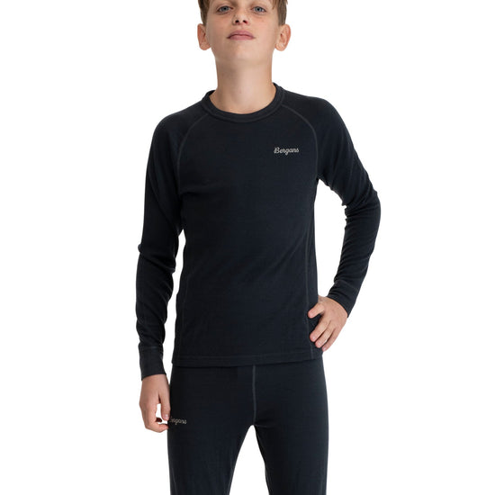 Bergans INNER:DUAL MERINO JUNIOR LONG SLEEVE - Underwear at PeakStyle