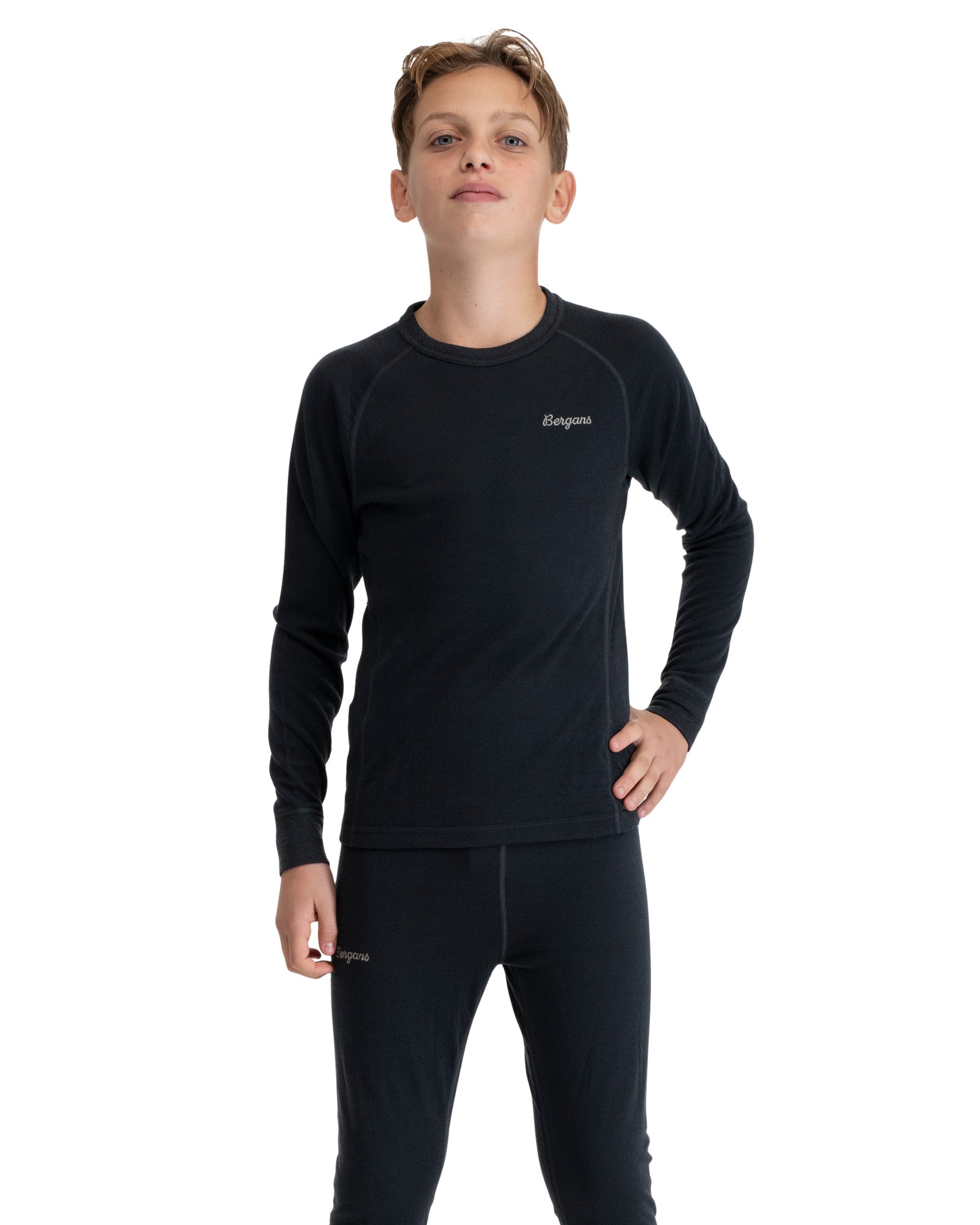 Bergans INNER:DUAL MERINO JUNIOR LONG SLEEVE - Underwear at PeakStyle
