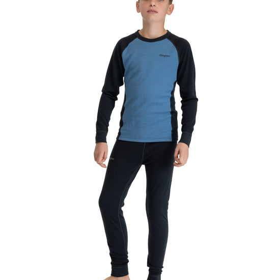Bergans INNER:DUAL MERINO JUNIOR LONG SLEEVE - Underwear at PeakStyle