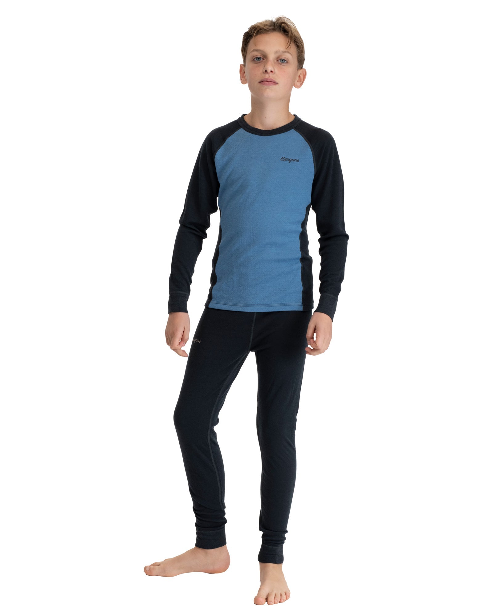 Bergans INNER:DUAL MERINO JUNIOR LONG SLEEVE - Underwear at PeakStyle