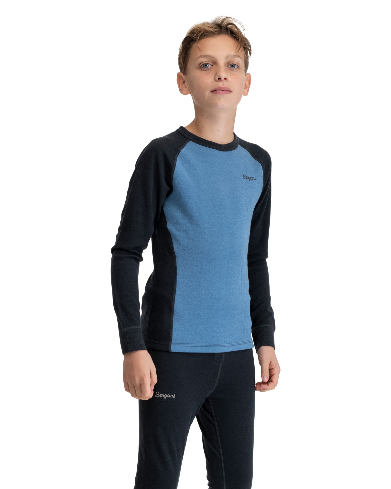 Bergans INNER:DUAL MERINO JUNIOR LONG SLEEVE - Underwear at PeakStyle