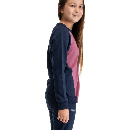 Bergans INNER:DUAL MERINO JUNIOR LONG SLEEVE - Underwear at PeakStyle