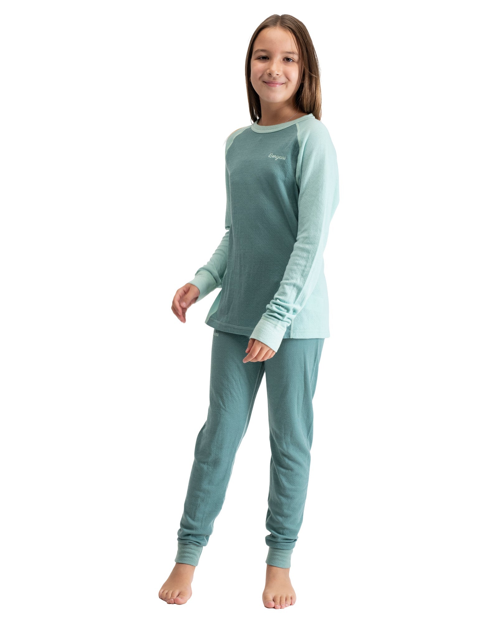 Bergans INNER:DUAL MERINO JUNIOR LONG SLEEVE - Underwear at PeakStyle