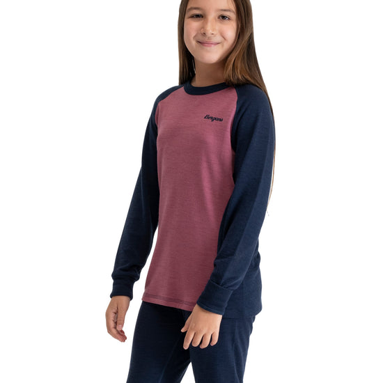 Bergans INNER:DUAL MERINO JUNIOR LONG SLEEVE - Underwear at PeakStyle