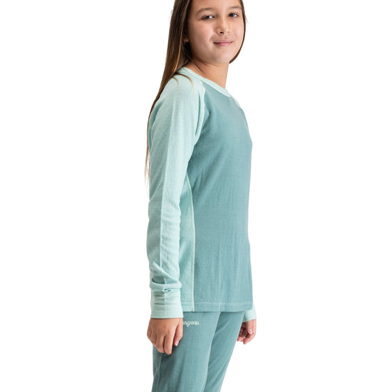 Bergans INNER:DUAL MERINO JUNIOR LONG SLEEVE - Underwear at PeakStyle