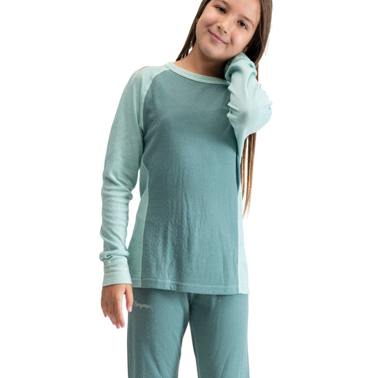 Bergans INNER:DUAL MERINO JUNIOR LONG SLEEVE - Underwear at PeakStyle