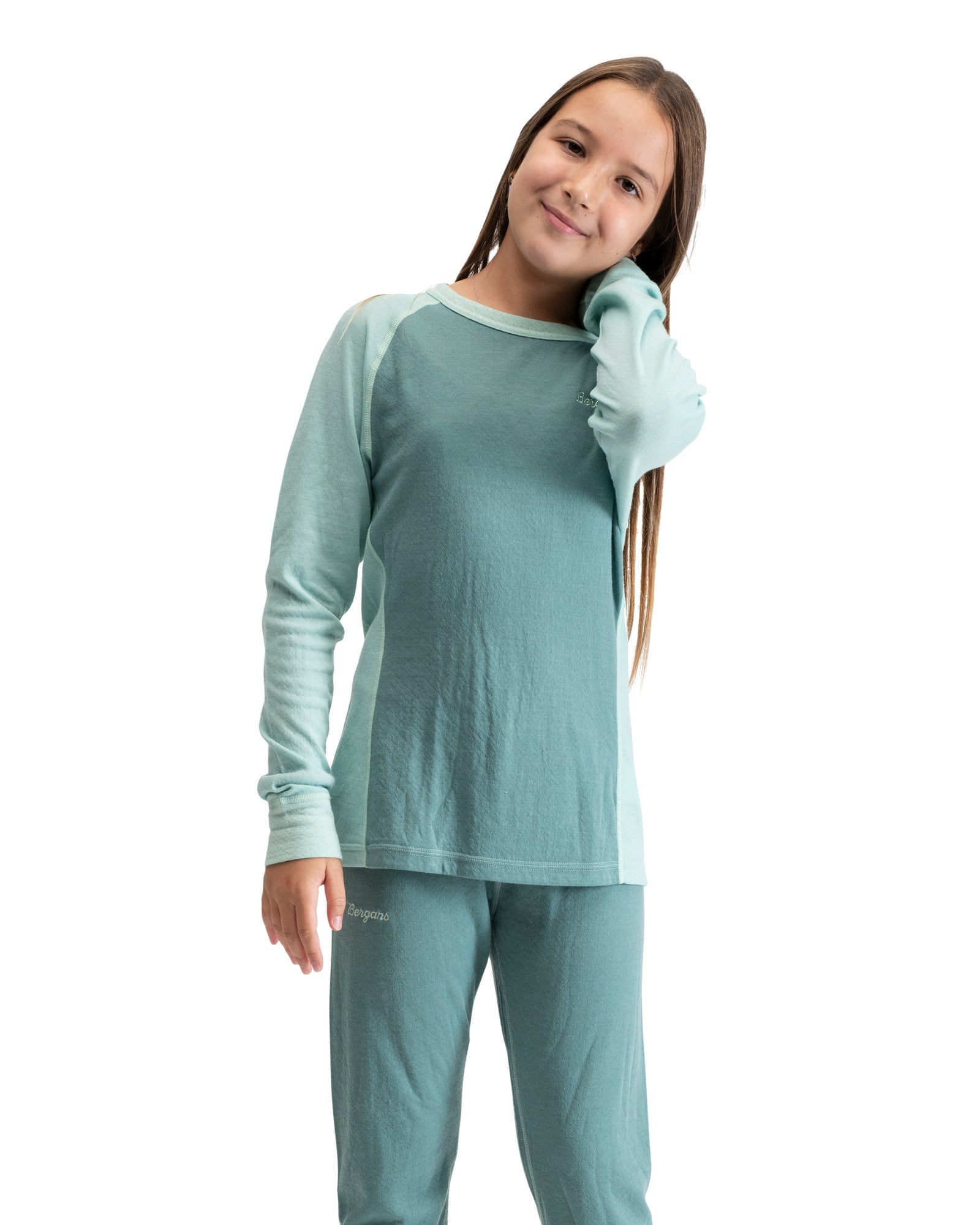 Bergans INNER:DUAL MERINO JUNIOR LONG SLEEVE - Underwear at PeakStyle