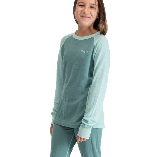 Bergans INNER:DUAL MERINO JUNIOR LONG SLEEVE - Underwear at PeakStyle