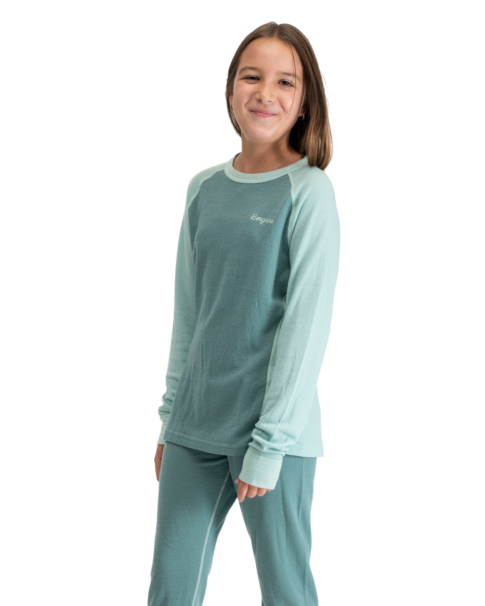 Bergans INNER:DUAL MERINO JUNIOR LONG SLEEVE - Underwear at PeakStyle