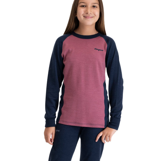 Bergans INNER:DUAL MERINO JUNIOR LONG SLEEVE - Underwear at PeakStyle