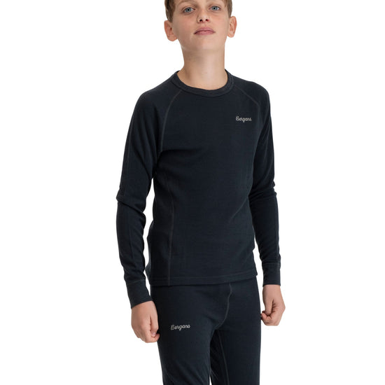 Bergans INNER:DUAL MERINO JUNIOR LONG SLEEVE - Underwear at PeakStyle