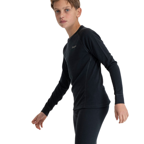 Bergans INNER:DUAL MERINO JUNIOR LONG SLEEVE - Underwear at PeakStyle