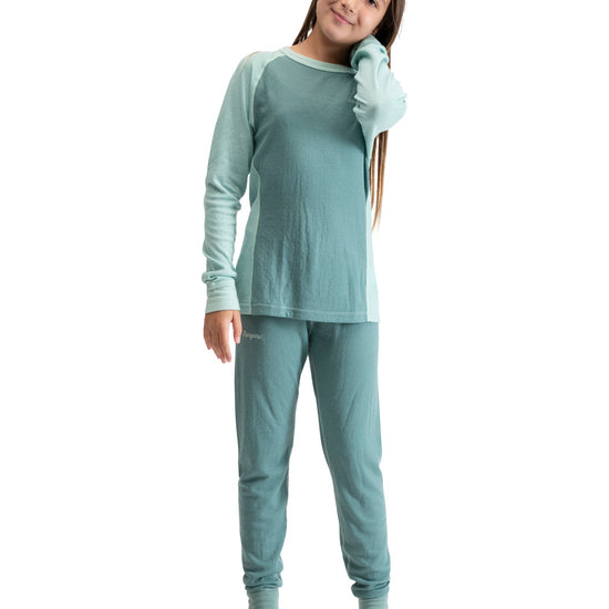 Bergans INNER:DUAL MERINO JUNIOR TIGHTS - Tights at PeakStyle