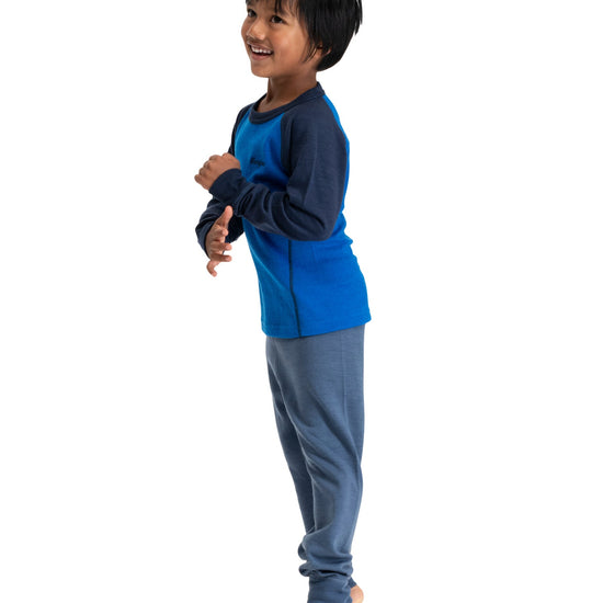 Bergans INNER:DUAL MERINO KIDS LONG SLEEVE - Underwear at PeakStyle