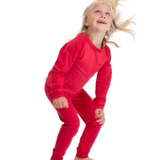 Bergans INNER:DUAL MERINO KIDS LONG SLEEVE - Underwear at PeakStyle