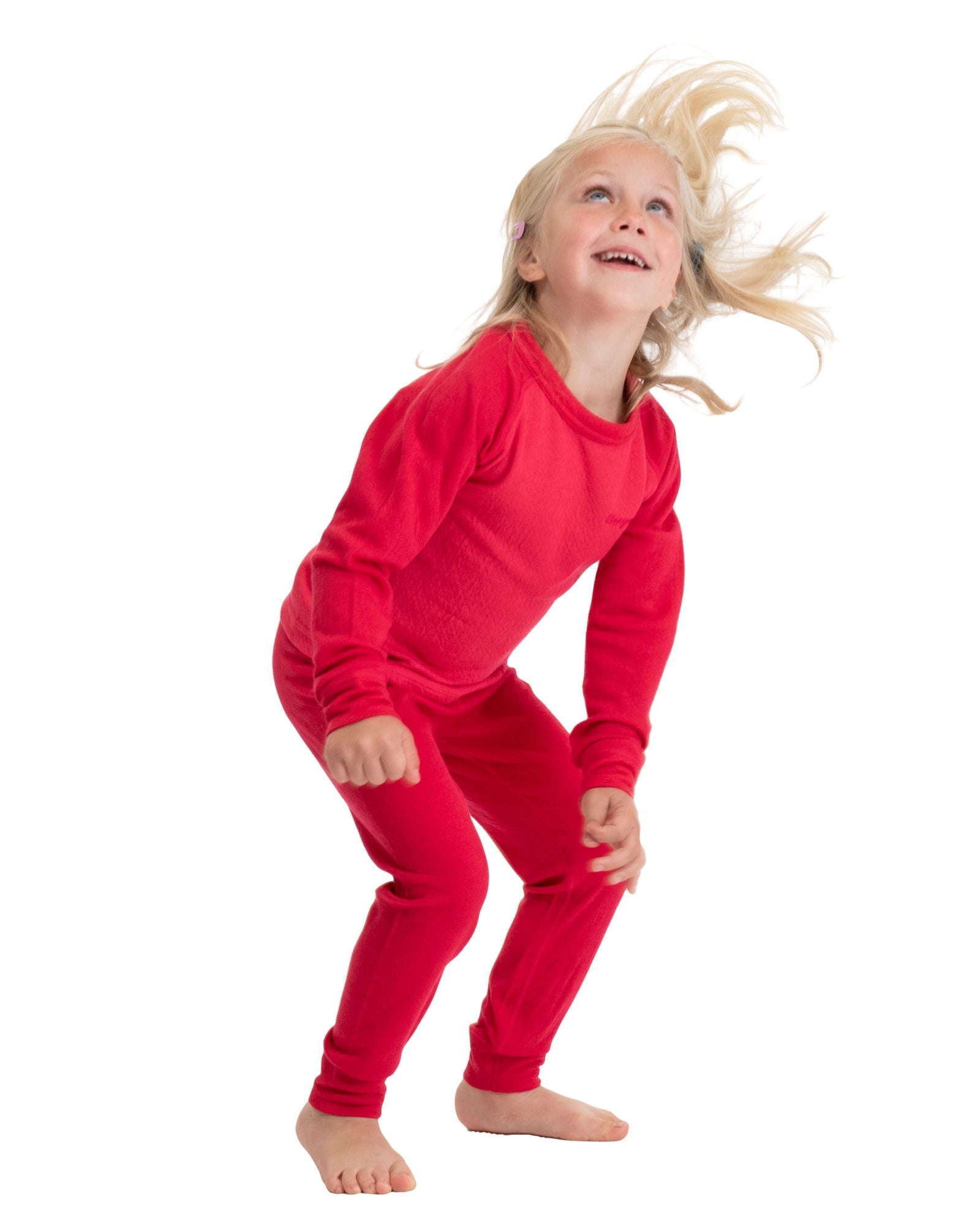 Bergans INNER:DUAL MERINO KIDS LONG SLEEVE - Underwear at PeakStyle