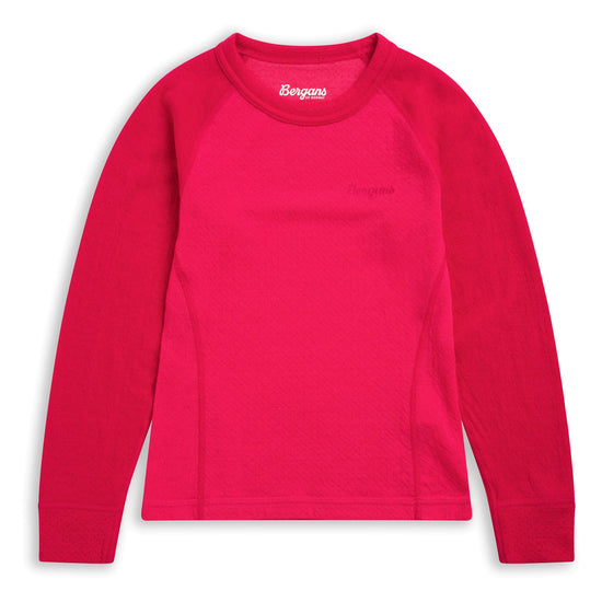 Bergans INNER:DUAL MERINO KIDS LONG SLEEVE - Underwear at PeakStyle