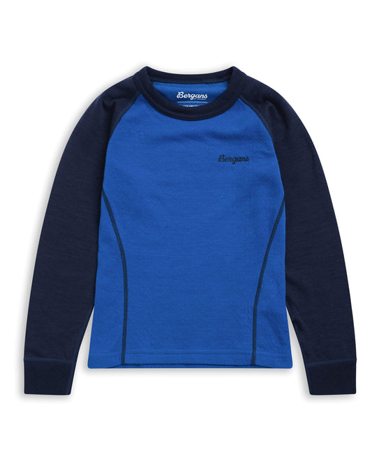 Bergans INNER:DUAL MERINO KIDS LONG SLEEVE - Underwear at PeakStyle