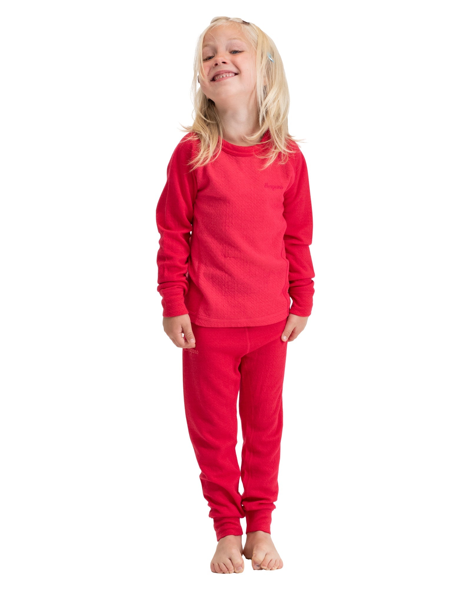 Bergans INNER:DUAL MERINO KIDS LONG SLEEVE - Underwear at PeakStyle