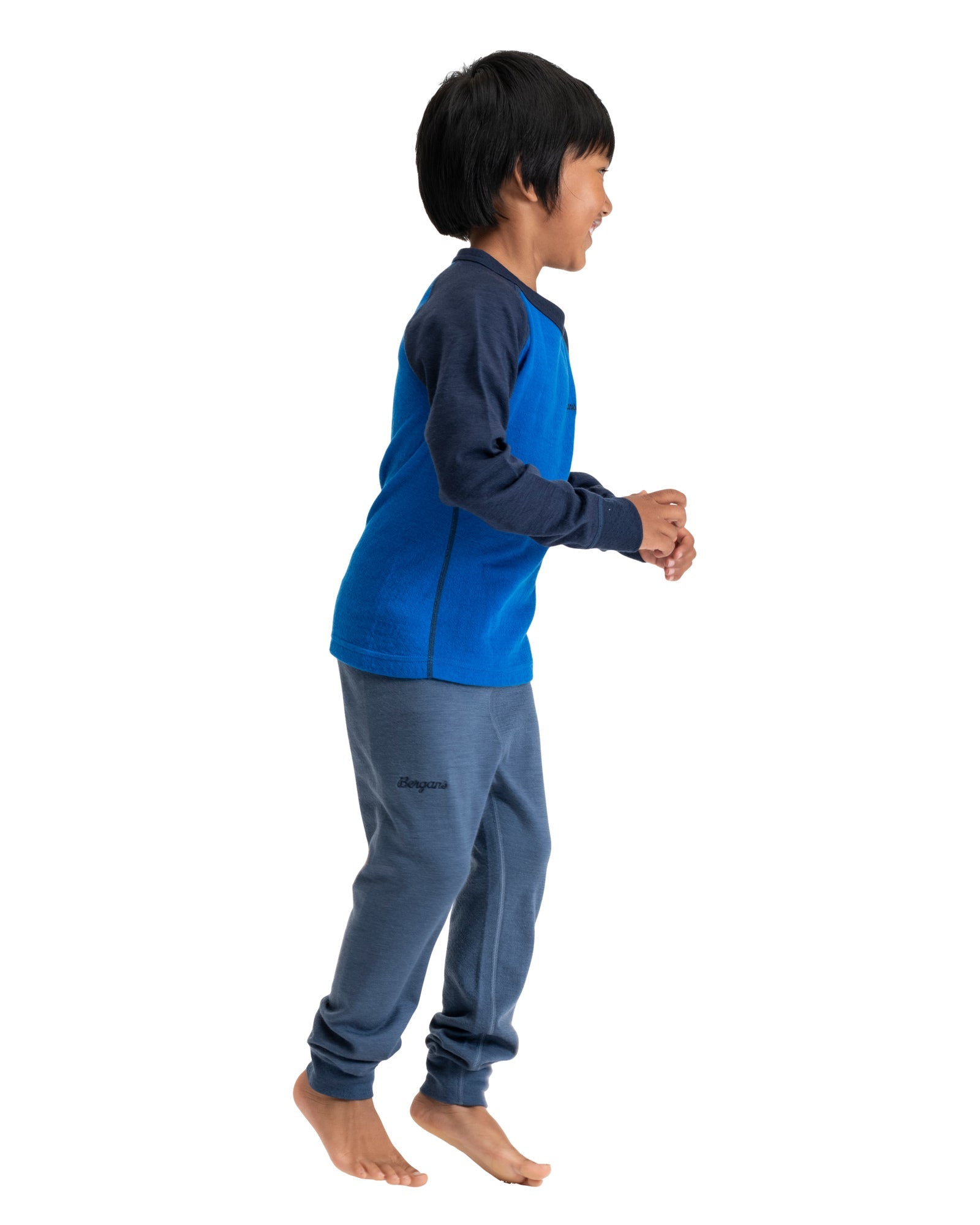 Bergans INNER:DUAL MERINO KIDS LONG SLEEVE - Underwear at PeakStyle
