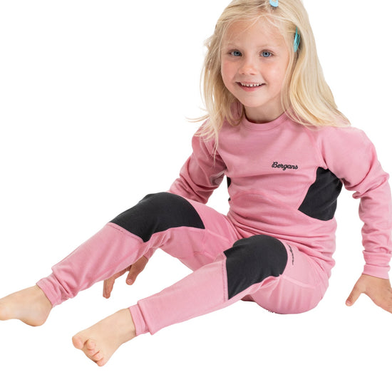 Bergans INNER:PURE MERINO KIDS LONG SLEEVE - Underwear at PeakStyle