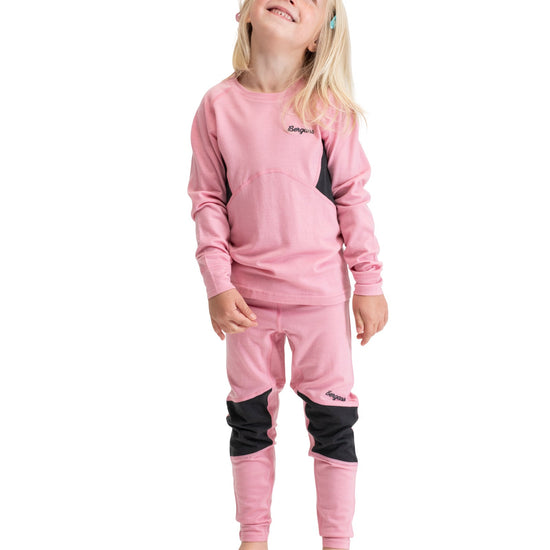 Bergans INNER:PURE MERINO KIDS LONG SLEEVE - Underwear at PeakStyle