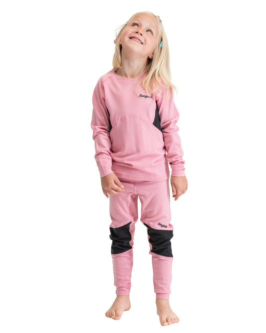 Bergans INNER:PURE MERINO KIDS LONG SLEEVE - Underwear at PeakStyle