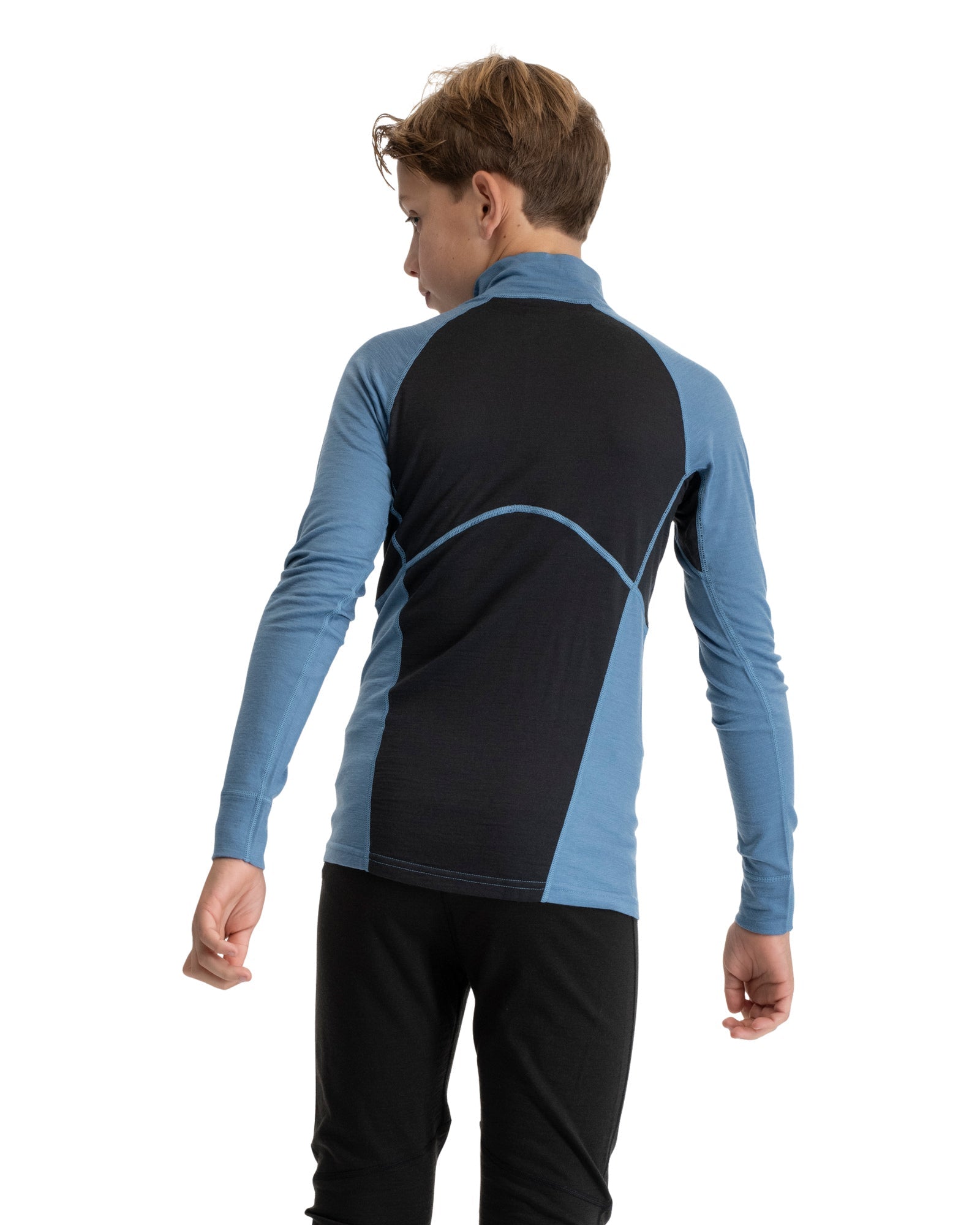 Bergans INNER:PURE MERINO YOUTH HALF ZIP - Underwear at PeakStyle