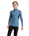 Bergans INNER:PURE MERINO YOUTH HALF ZIP - Underwear at PeakStyle