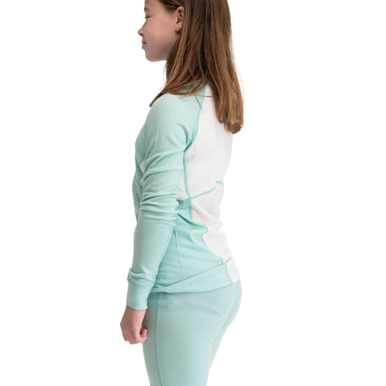 Bergans INNER:PURE MERINO YOUTH HALF ZIP - Underwear at PeakStyle