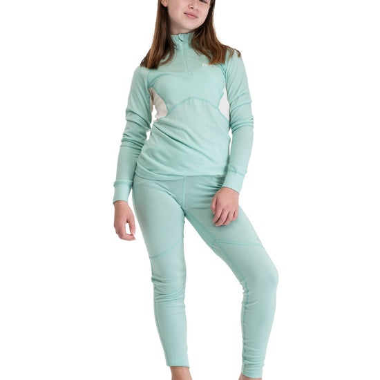 Bergans INNER:PURE MERINO YOUTH HALF ZIP - Underwear at PeakStyle