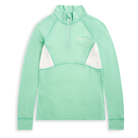 Bergans INNER:PURE MERINO YOUTH HALF ZIP - Underwear at PeakStyle