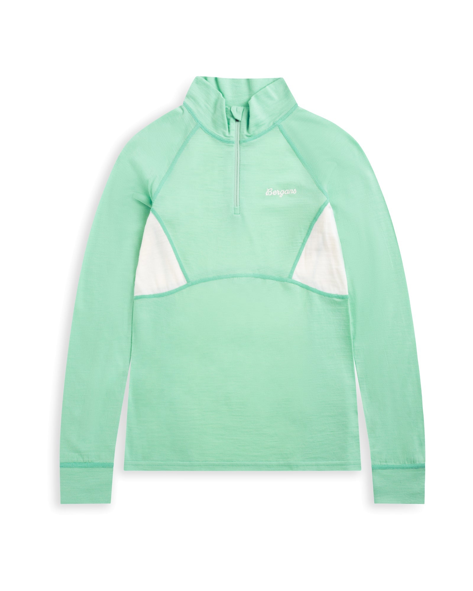 Bergans INNER:PURE MERINO YOUTH HALF ZIP - Underwear at PeakStyle