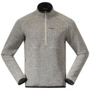 Bergans KAMPHAUG KNITTED M HALF ZIP - Chalk Sand S Oberbekleidung - PeakStyle