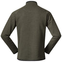 Bergans KAMPHAUG KNITTED M HALF ZIP - Green Mud - Chalk Sand S Oberbekleidung - PeakStyle
