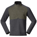 Bergans KAMPHAUG KNITTED M HALF ZIP - Solid Grey - Green Mud S Oberbekleidung - PeakStyle