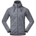 Bergans M HAREID FLEECE JACKET - Aluminium S Oberbekleidung - PeakStyle