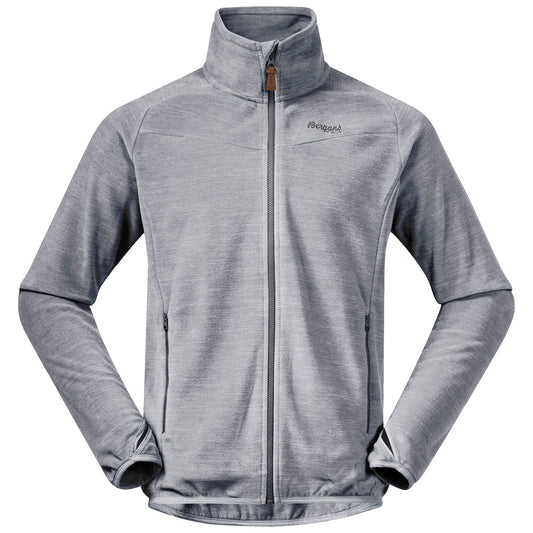Bergans M HAREID FLEECE JACKET NOHOOD - Insulated jackets at PeakStyle