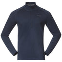 Bergans M INNER PURE MERINO HALF ZIP - Navy Blue S Oberbekleidung - PeakStyle