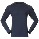 Bergans M INNER PURE MERINO LONG SLEEVE - Navy Blue S Oberbekleidung - PeakStyle