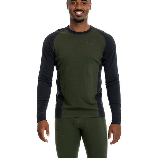 Bergans M INNER:DUAL MERINO LONG SLEEVE - Underwear at PeakStyle