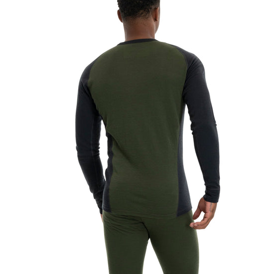 Bergans M INNER:DUAL MERINO LONG SLEEVE - Underwear at PeakStyle