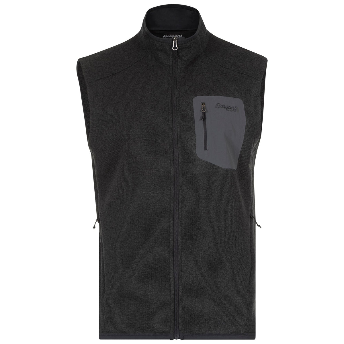 Bergans M KAMPHAUG KNITTED VEST - Midlayer at PeakStyle