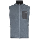Bergans M KAMPHAUG KNITTED VEST - Husky Blue S Oberbekleidung - PeakStyle