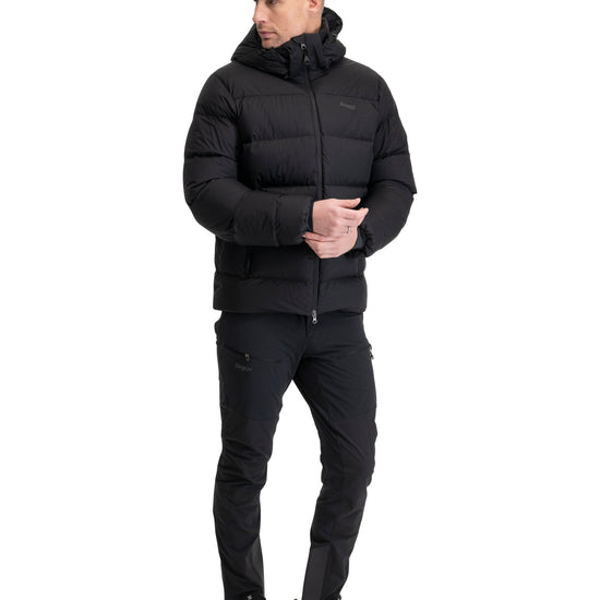Bergans M LAVA WARM DOWN JACKET W/HOOD - Down jackets at PeakStyle