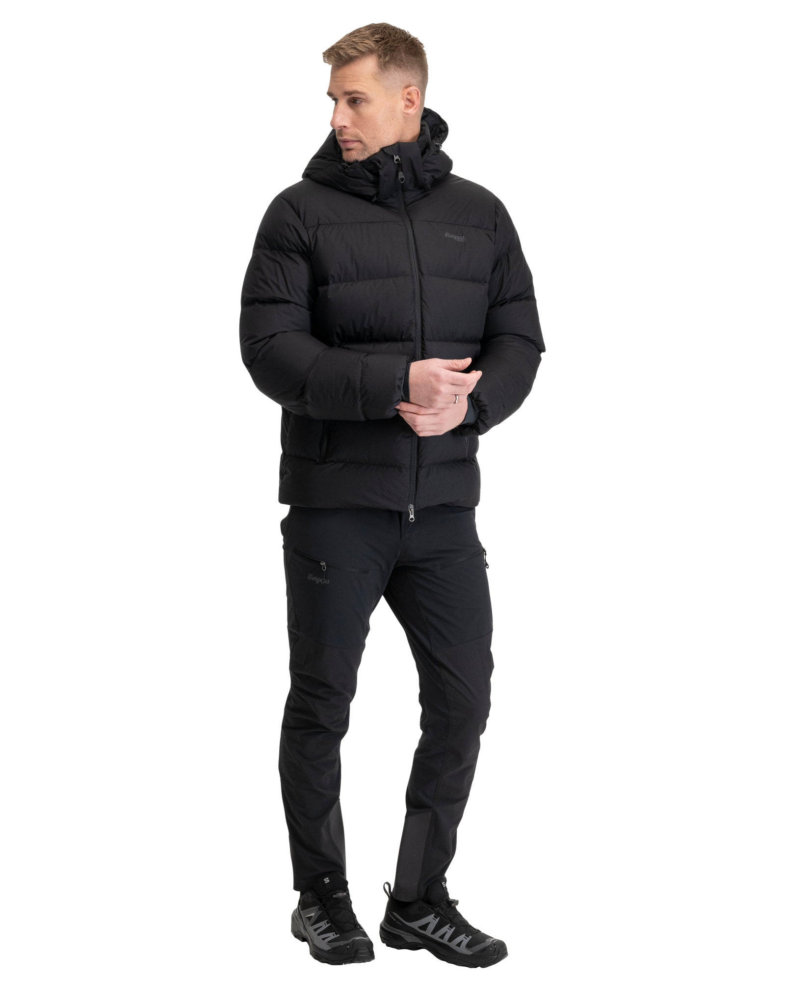 Bergans M LAVA WARM DOWN JACKET W/HOOD - Down jackets at PeakStyle