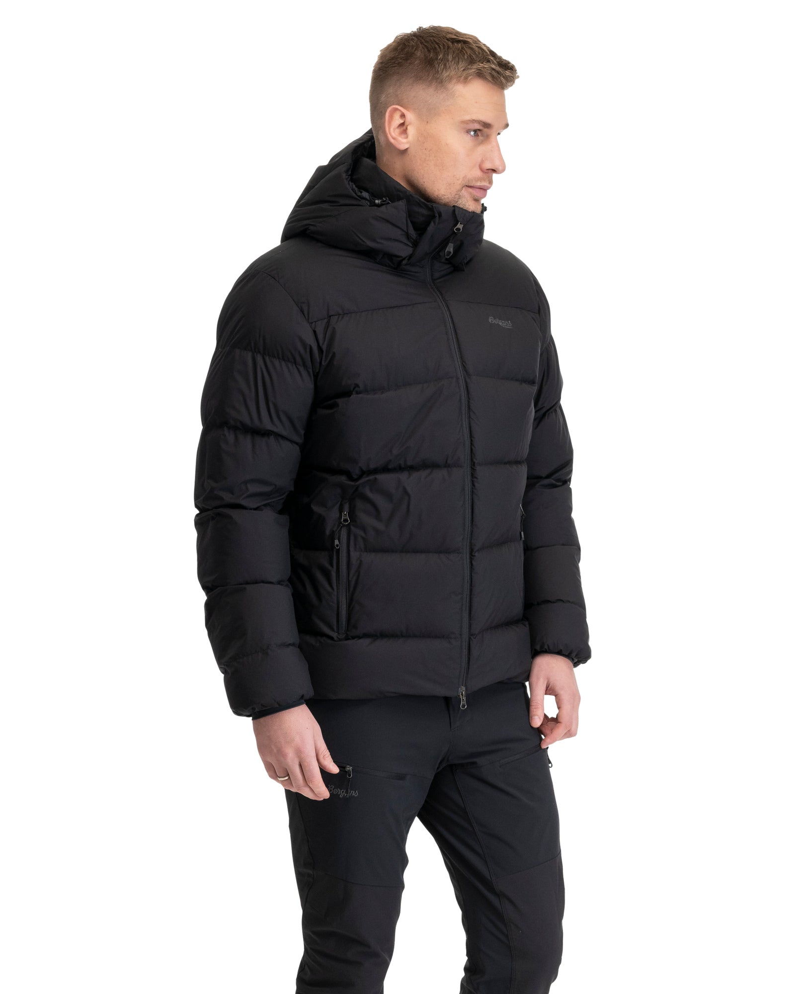 Bergans M LAVA WARM DOWN JACKET W/HOOD - Down jackets at PeakStyle
